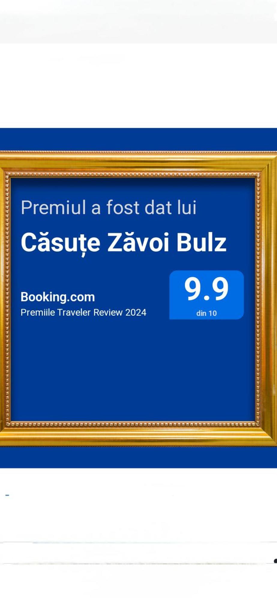 Casute Zavoi Bulz Villa Luaran gambar
